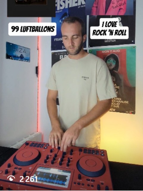Mix 99 Luftballons / I Love Rock 'n' Roll par DJ Coquancellara